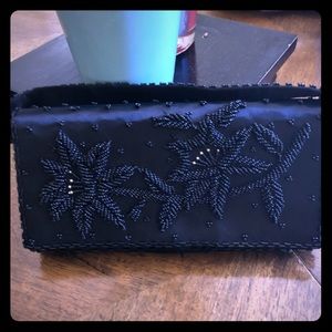 Vintage black evening bag
